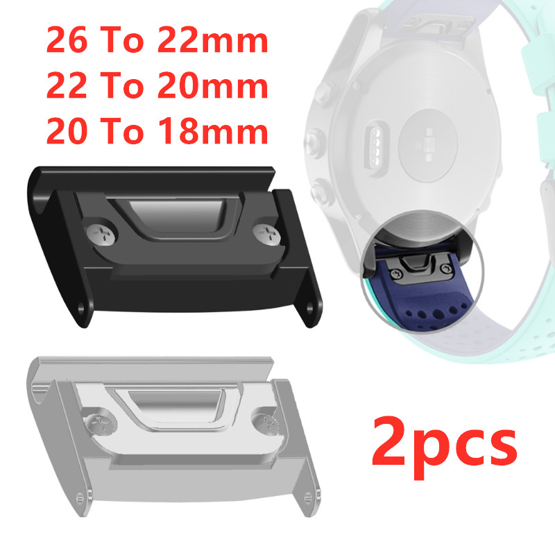 Silicone Watch Band 22Mm - 시계 밴드 어댑터, 퀵릴리즈 핀 커넥터,