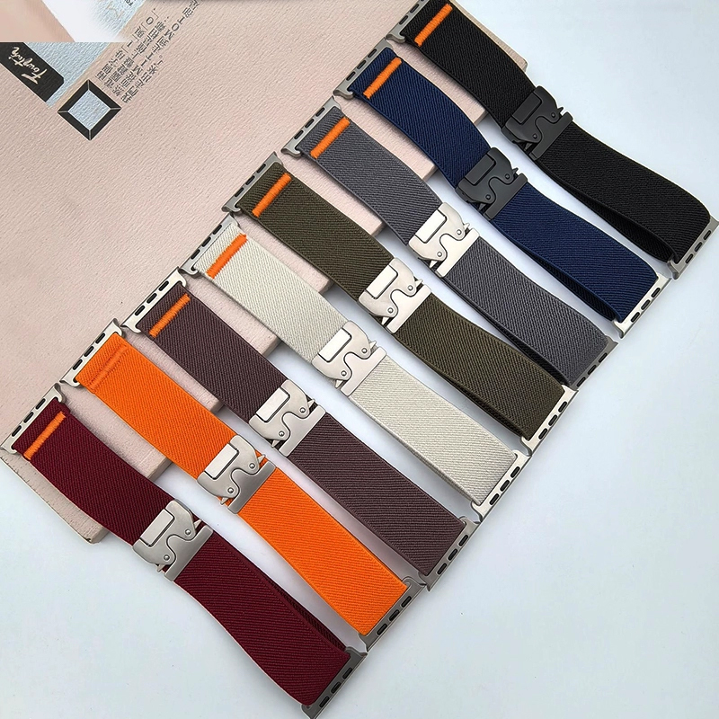 Parachute Strap Elastic - 애플워치 나일론 스트랩 46mm 45mm 44mm