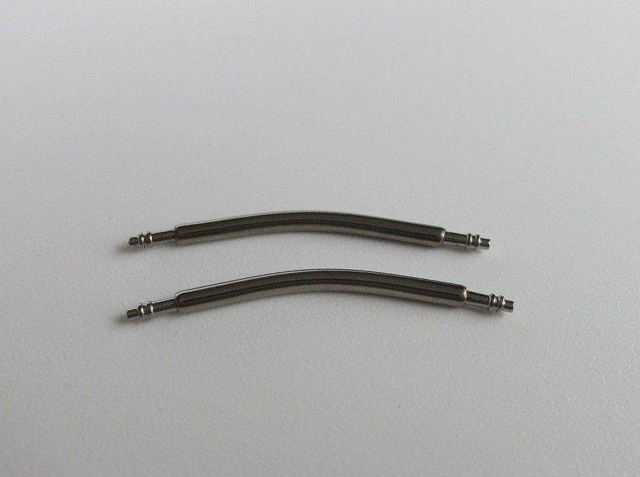 Curved Spring Bar - 1.8mm 두께의 곡선형 더블 숄더 스틸
