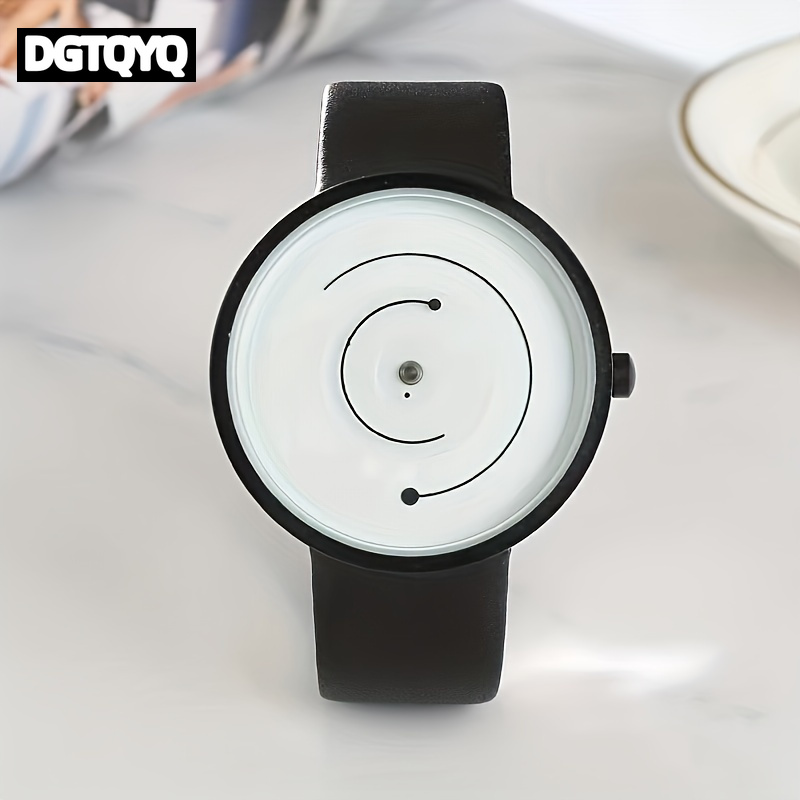 Leather Watch Band Men - 패션 크리에이티브 시계 남성 스포츠 시계