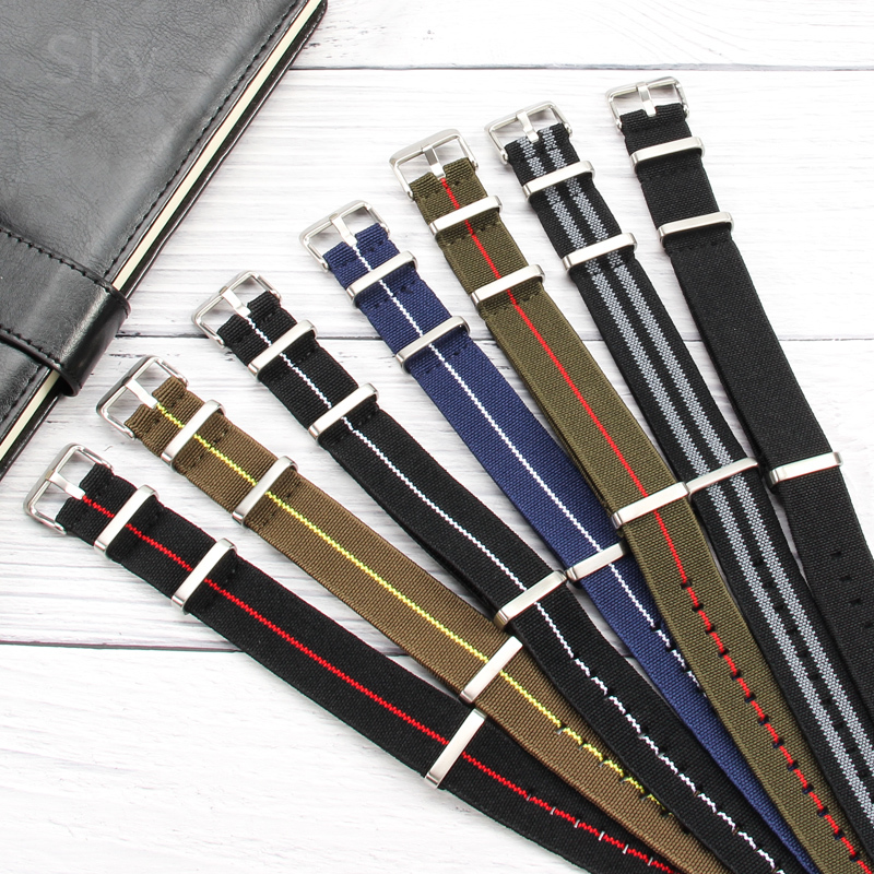 Nato Strap Nylon - 롤렉스 세이코 튜더 롤렉스 블랙 그린