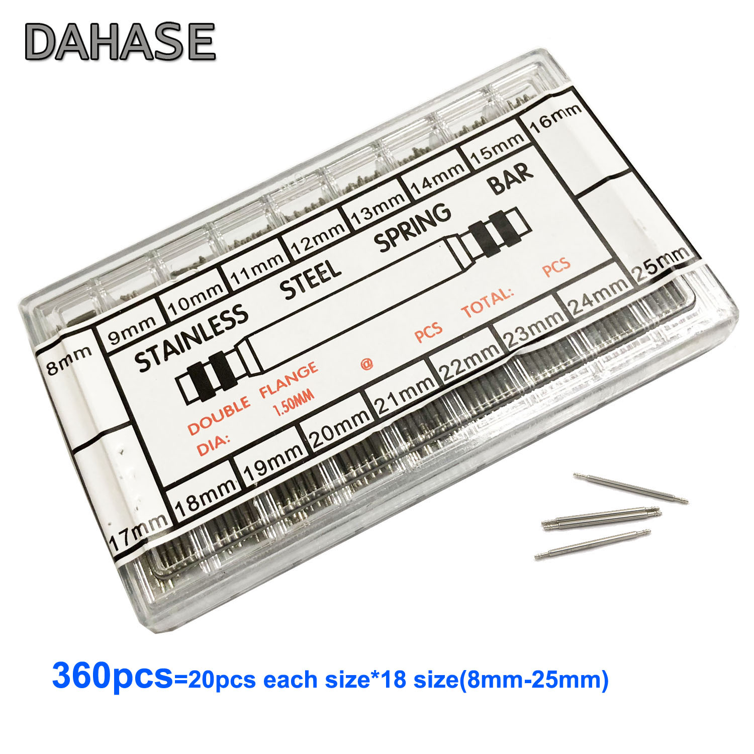 Spring Bar Tool Set - 360PCS 시계 수리 도구 키트 세트