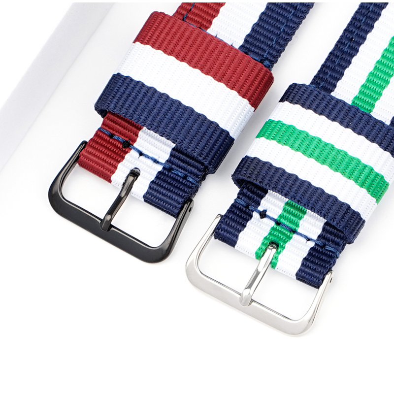 나일론 시계줄 20mm 22mm 퀵 릴리즈 남녀 공용  - Canvas Strap Watch 리뷰 및 가격