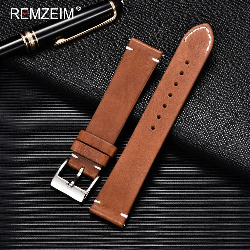 가죽 시계 밴드 스트랩, 퀵 릴리스 시계 스트랩, 소가 - Leather Strap Quick Release 리뷰 및 가격