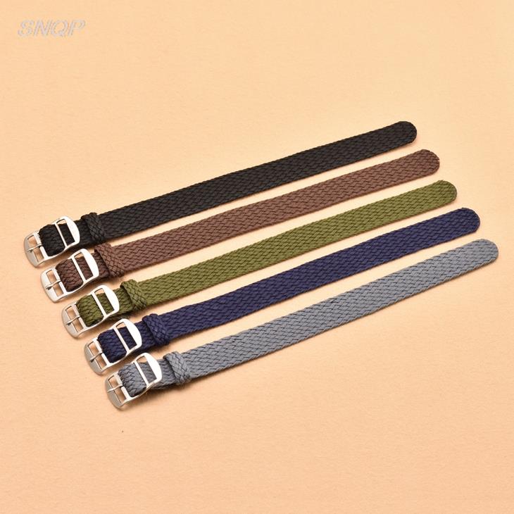 20mm 22mm 블랙 네이비 솔리드 컬러 perlon - Perlon Strap Woven 리뷰 및 가격