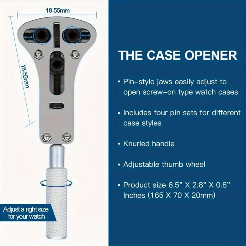 208개/세트 전문 시계 수리 도구 키트 스테인리스 스 - Spring Bar Tool Set 리뷰 및 가격