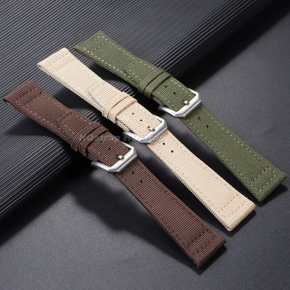 IWC 파일럿 시계 밴드 용 나일론 캔버스 시계 스트랩 - Nato Strap Nylon 리뷰 및 가격