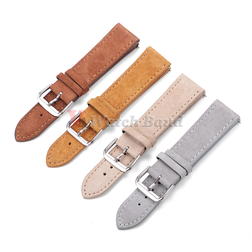 스웨이드 가죽 시계 스트랩 18mm 19mm 20mm  - Suede Strap Watch 리뷰 및 가격