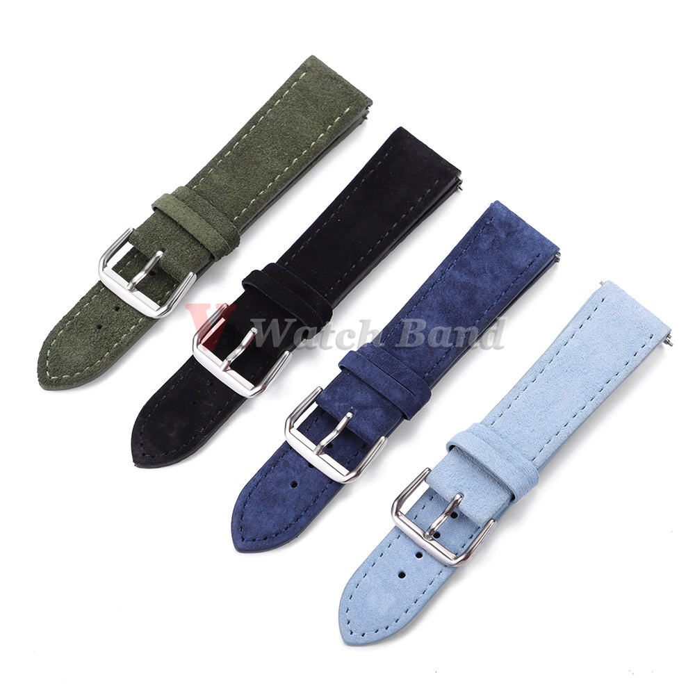 스웨이드 가죽 시계 스트랩 18mm 19mm 20mm  - Suede Strap Watch 리뷰 및 가격