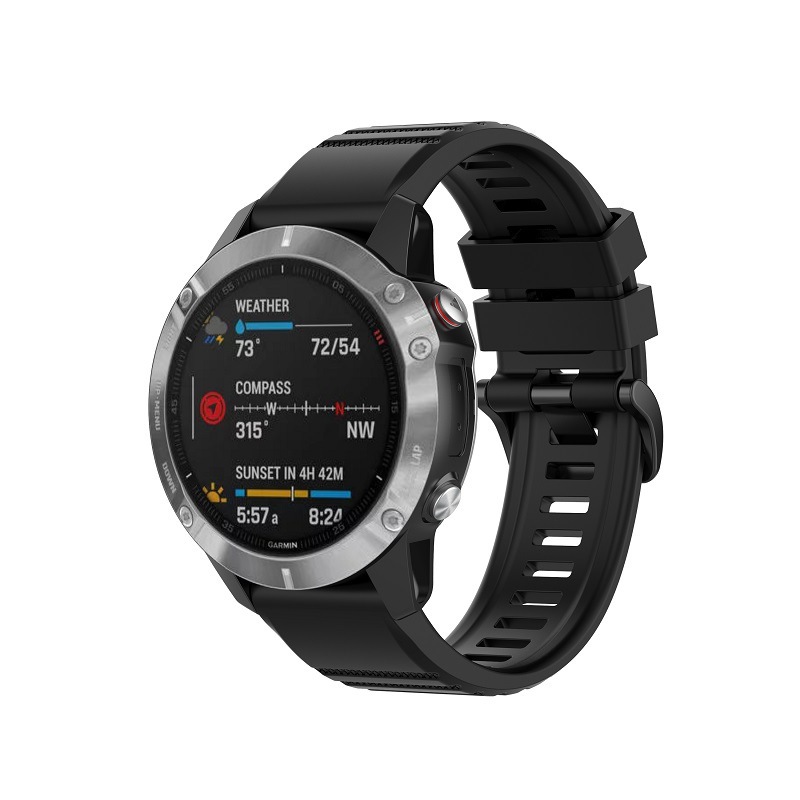 가민 페닉스 7X 7 7S 6 6S 6X 5X 5 5S - Silicone Watch Band 22Mm 리뷰 및 가격