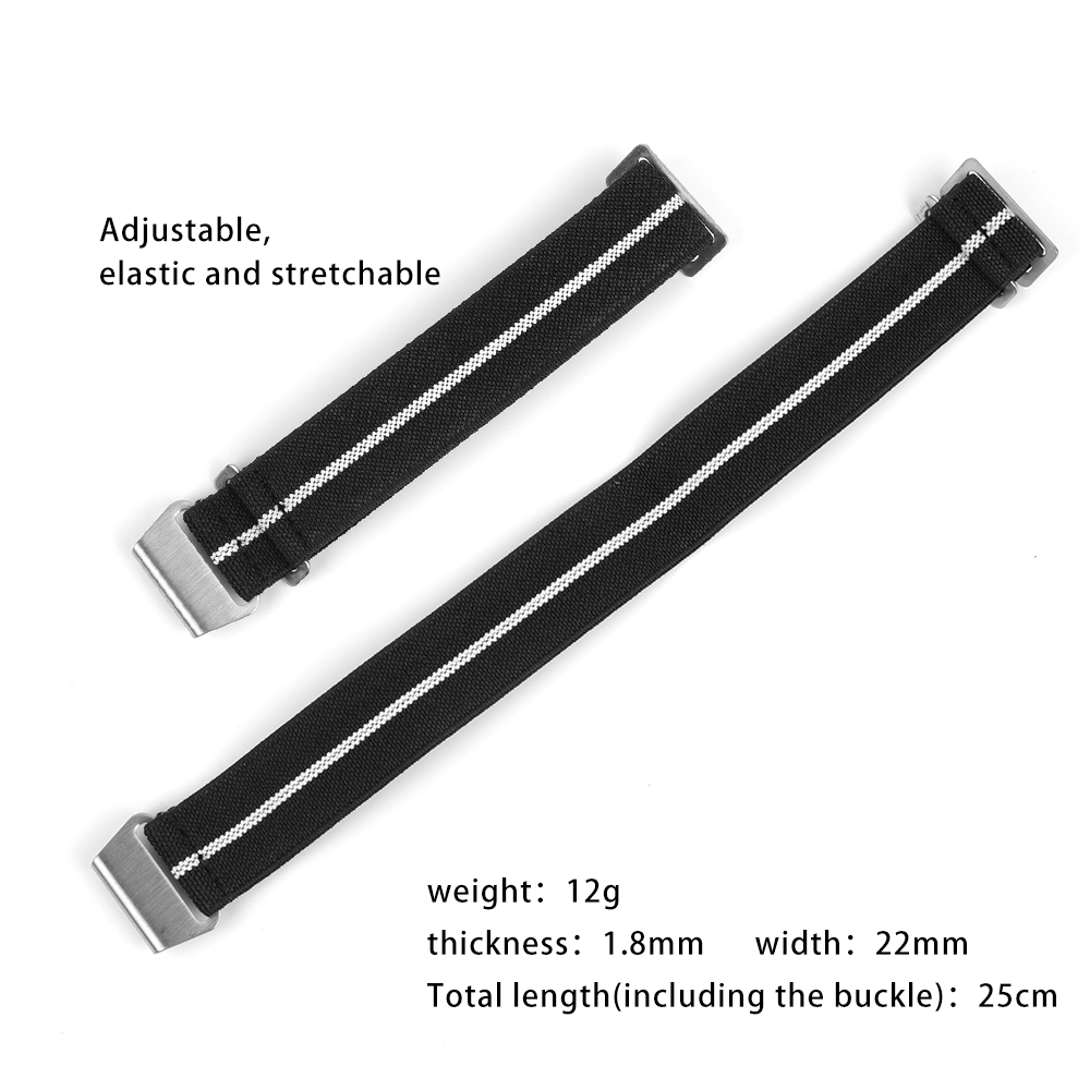 프랑스 군대 낙하산 가방 나일론 시계 밴드 18mm 2 - Parachute Strap Elastic 리뷰 및 가격