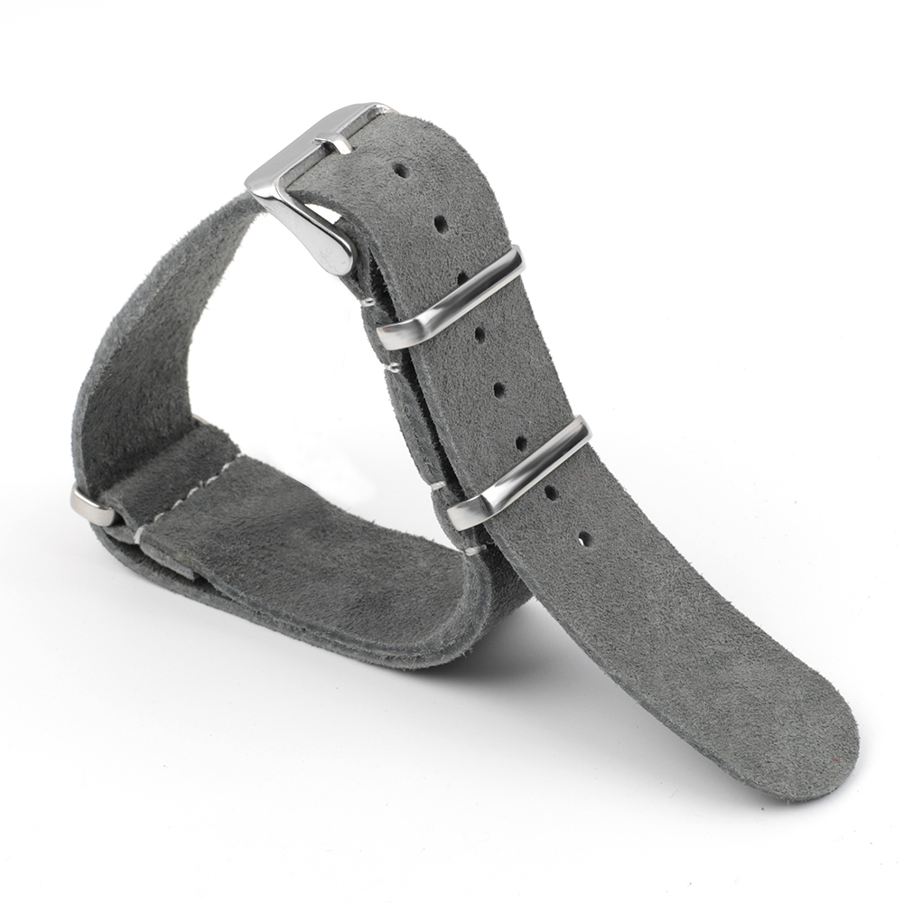 부드러운 스웨이드 시계 밴드 롱 스트랩 18mm 20m - Suede Strap Watch 리뷰 및 가격