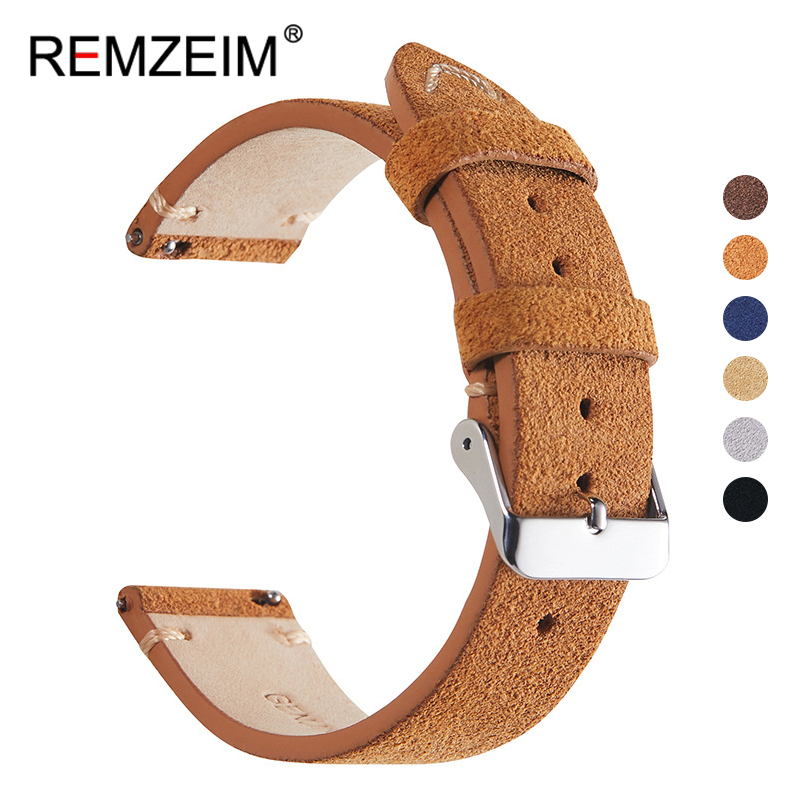 빈티지 수제 소프트 시계 밴드, 퀵 릴리스 손목 벨트, - Suede Strap Watch 리뷰 및 가격