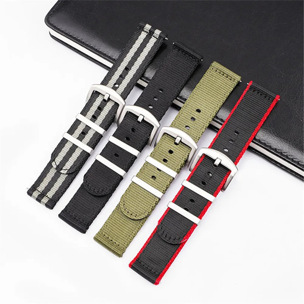 18/20/22/24mm 나일론 스트랩 남성 여성 스포 - Canvas Strap Watch 리뷰 및 가격