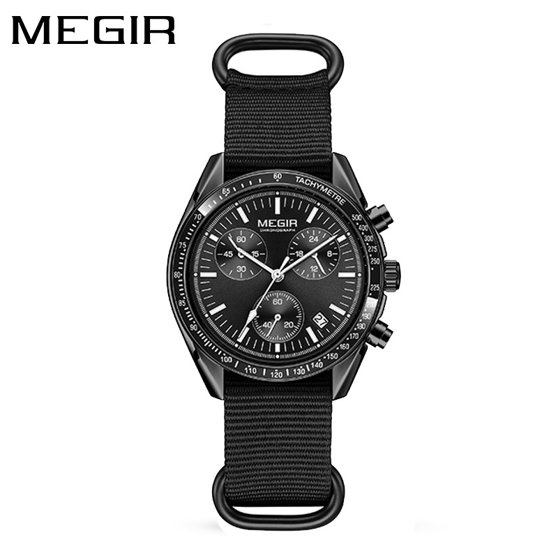 메기르 2247 새로운 명품 남성용 시계 캔버스 브레이 - Canvas Strap Watch 리뷰 및 가격