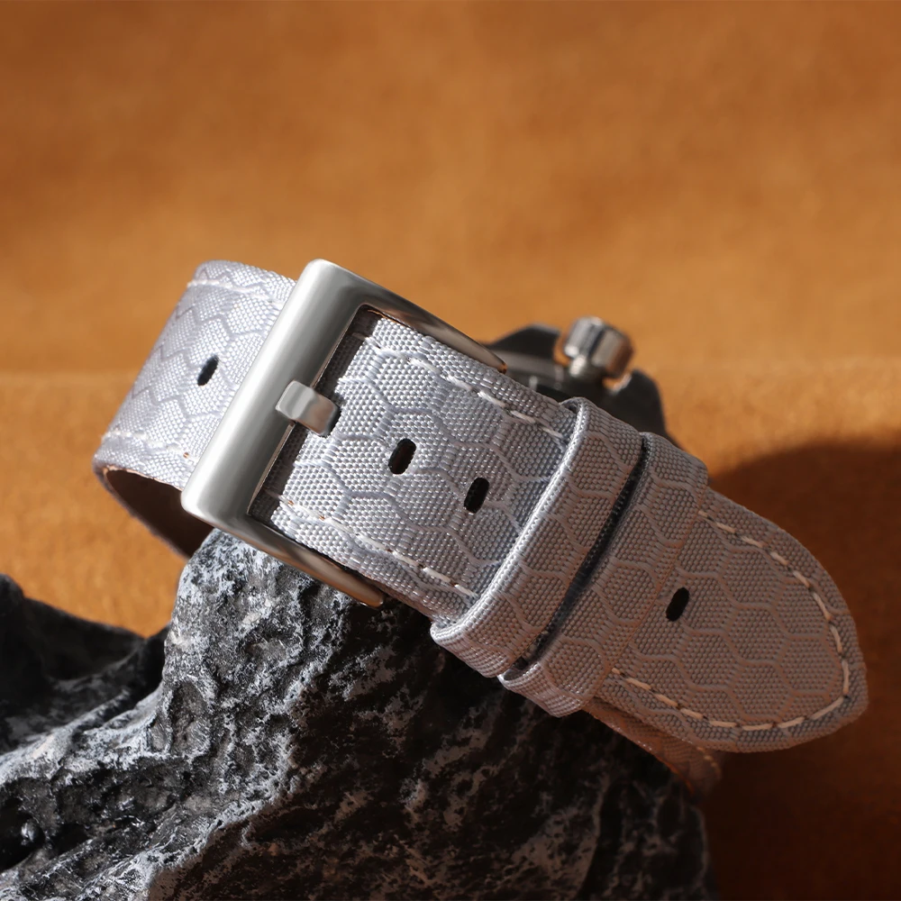 20mm 22mm 부드러운 정품 나일론 짠 캔버스 시계 - Perlon Strap Woven 리뷰 및 가격
