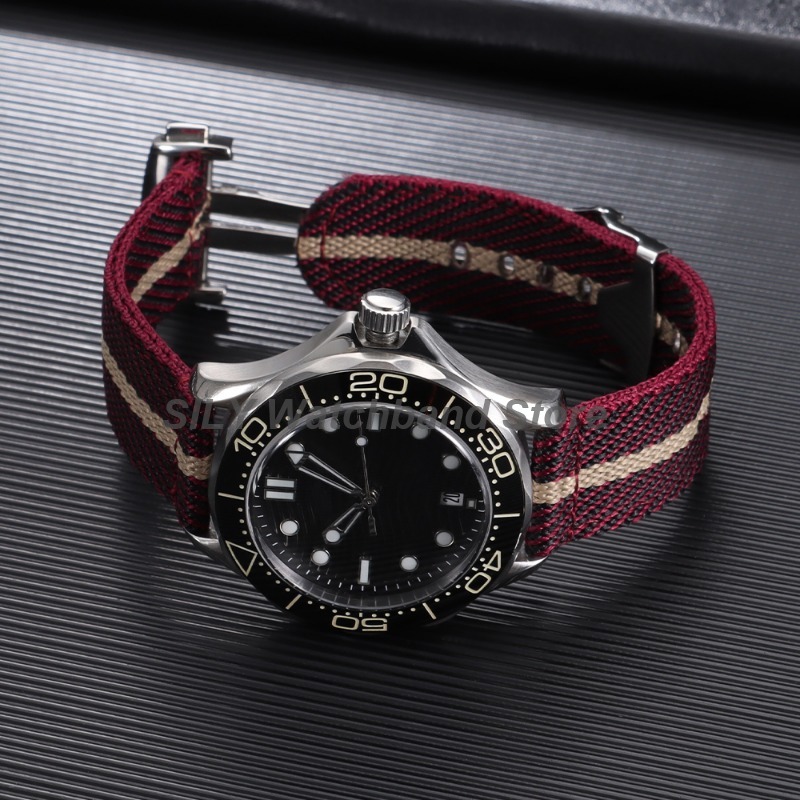 짠 캔버스 패브릭 시계 밴드 20mm 접이식 버클 나일 - Canvas Strap Watch 리뷰 및 가격