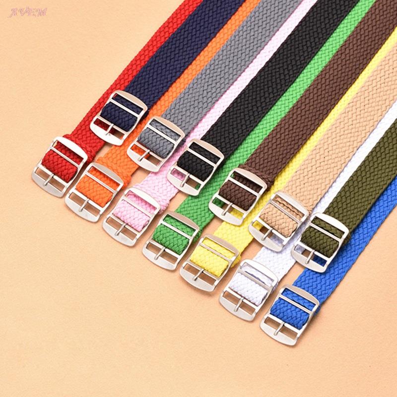 캔버스 스포츠 시계 밴드 Perlon 손목 밴드 팔찌  - Perlon Strap Woven 리뷰 및 가격