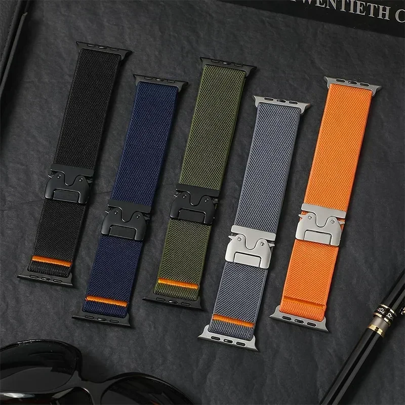 애플워치 울트라 2 49mm 10 9 8 7 45mm  - Parachute Strap Elastic 리뷰 및 가격
