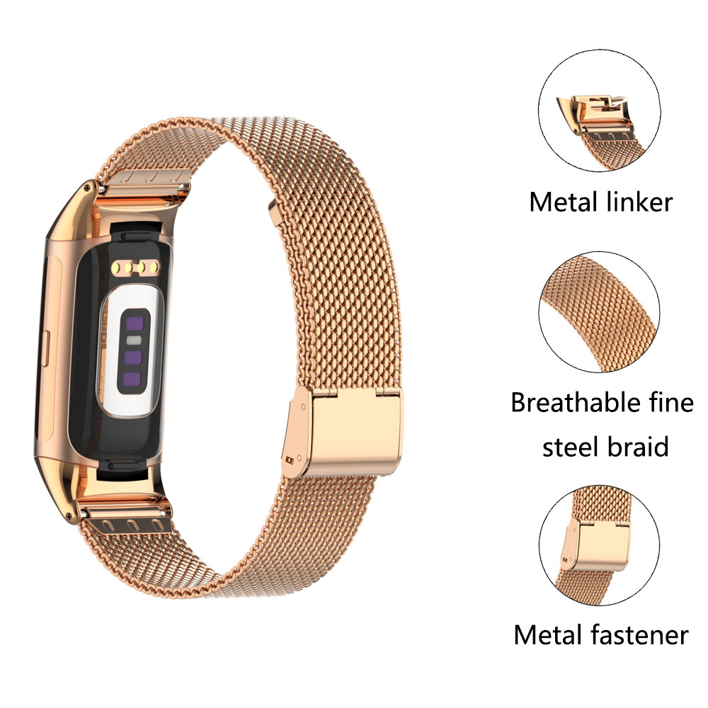 Fitbit Charge 5/6 스테인리스 스틸 메쉬  - Mesh Strap Metal 리뷰 및 가격