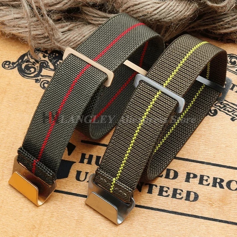 타이드 스포츠 팔찌용 오메가용 세이코용 탄성 나일론 시 - Parachute Strap Elastic 리뷰 및 가격