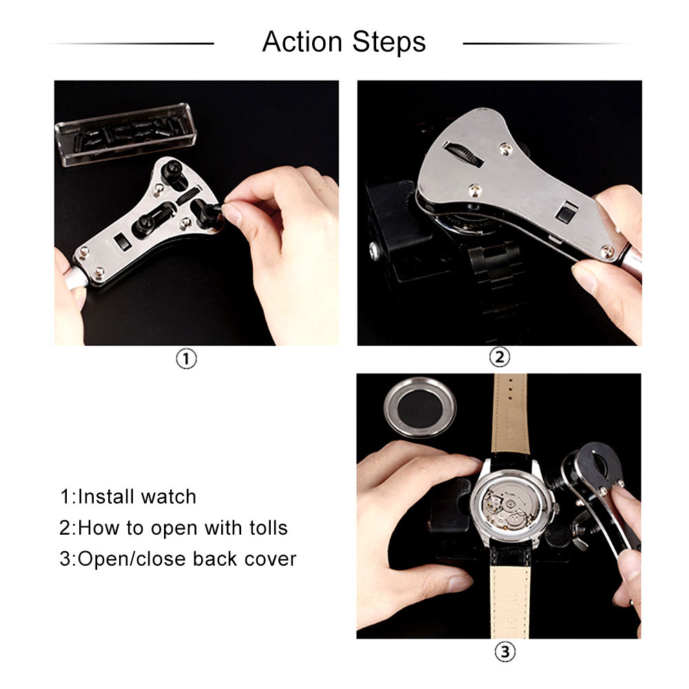 BERNY 시계 수리 도구 키트 시계 링크 핀 제거기  - Spring Bar Tool Set 리뷰 및 가격