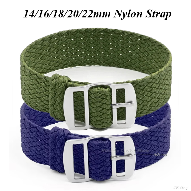 Perlon 짠 나일론 시계 밴드에 대 한 16mm 1 - Perlon Strap Woven 리뷰 및 가격