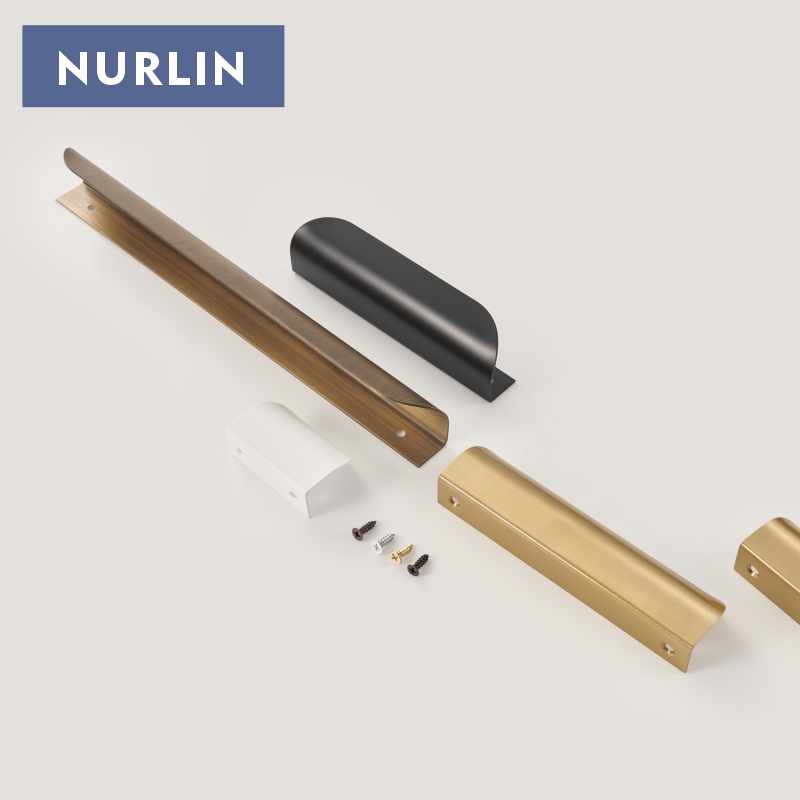 눌린 황동 접이식 짧은 가장자리 당김 손잡이 서랍 쉘  - Curved Spring Bar 리뷰 및 가격