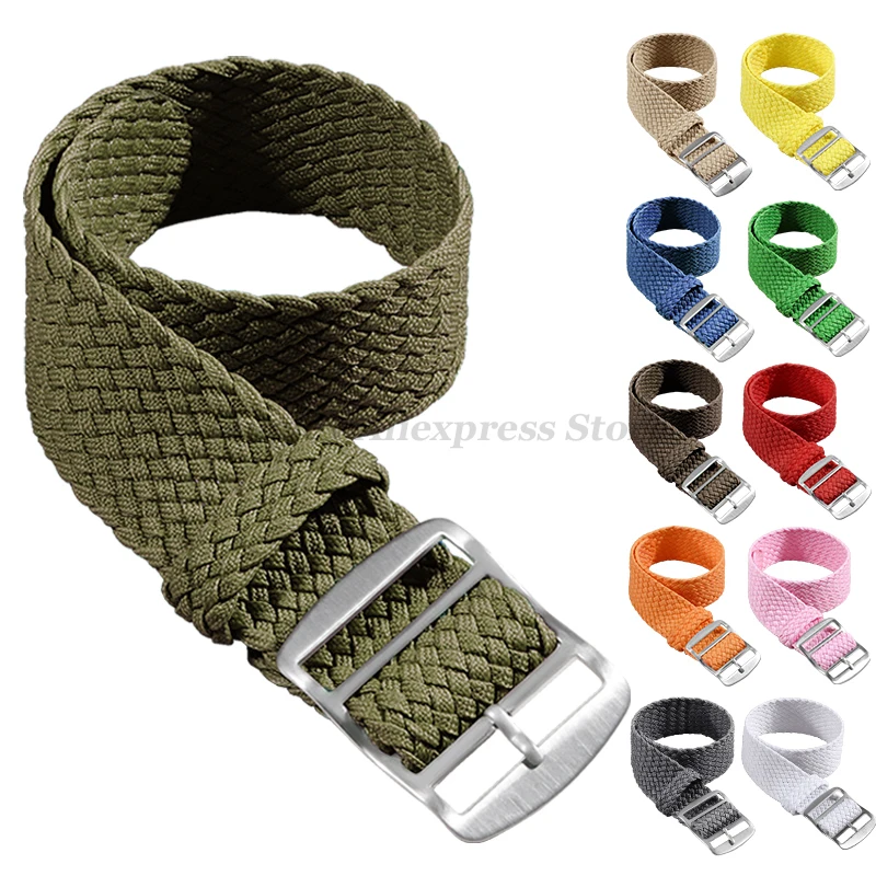 Perlon 시계 밴드 용 짠 나일론 스트랩 고품질 패 - Perlon Strap Woven 리뷰 및 가격