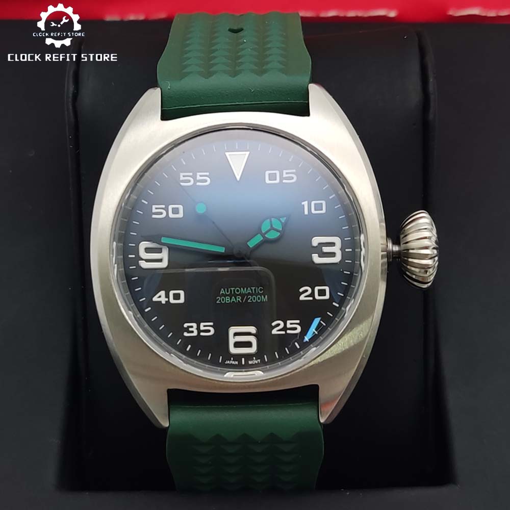 패션 36MM 셀프 와인딩 무브먼트 시계 316L 스테 - Rubber Strap Diver 리뷰 및 가격