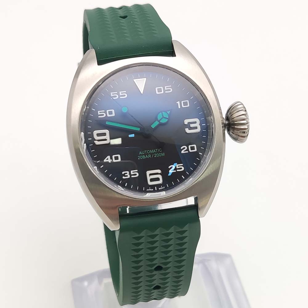 패션 36MM 셀프 와인딩 무브먼트 시계 316L 스테 - Rubber Strap Diver 리뷰 및 가격