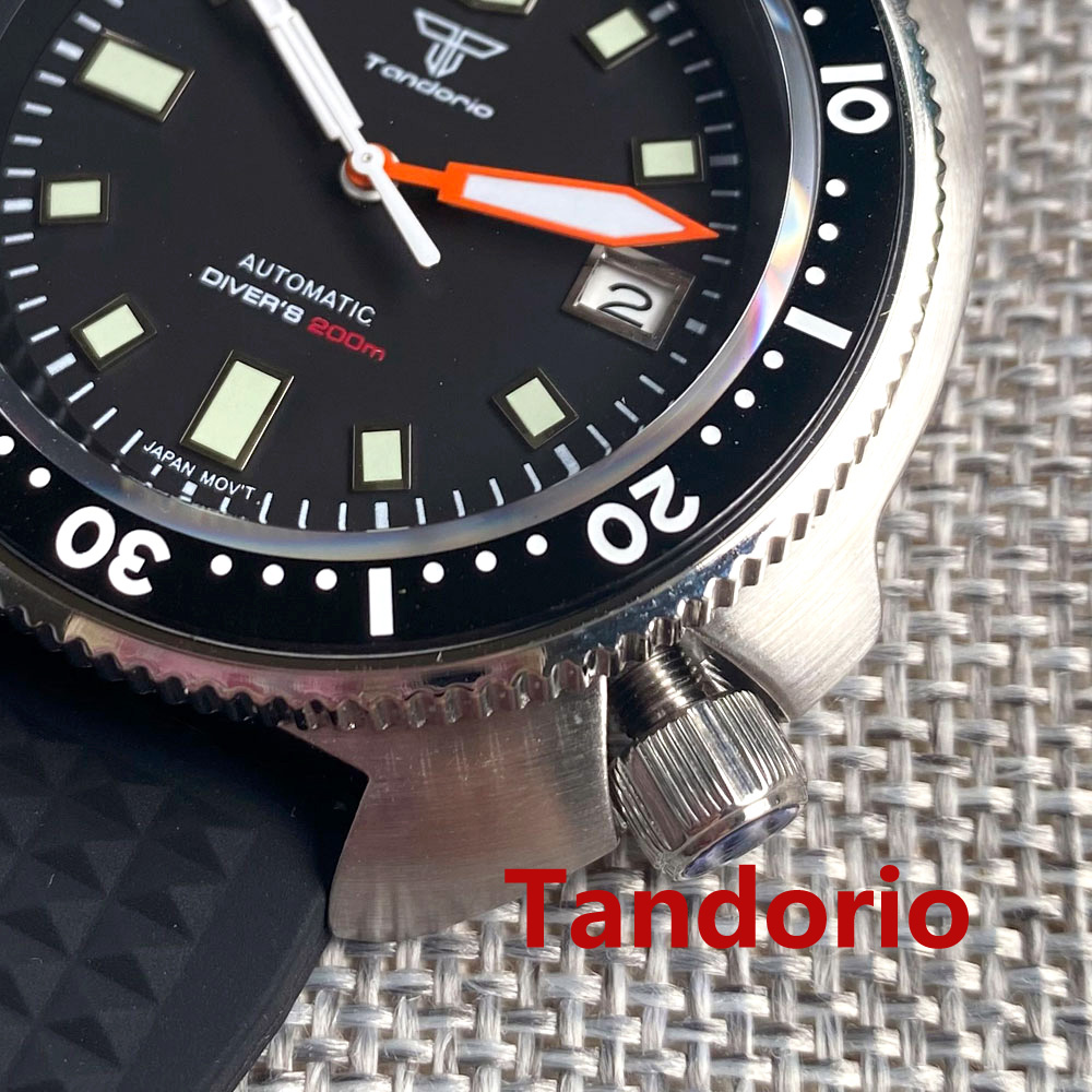 Tandorio 44mm 일본 NH35/PT5000 무 - Rubber Strap Diver 리뷰 및 가격