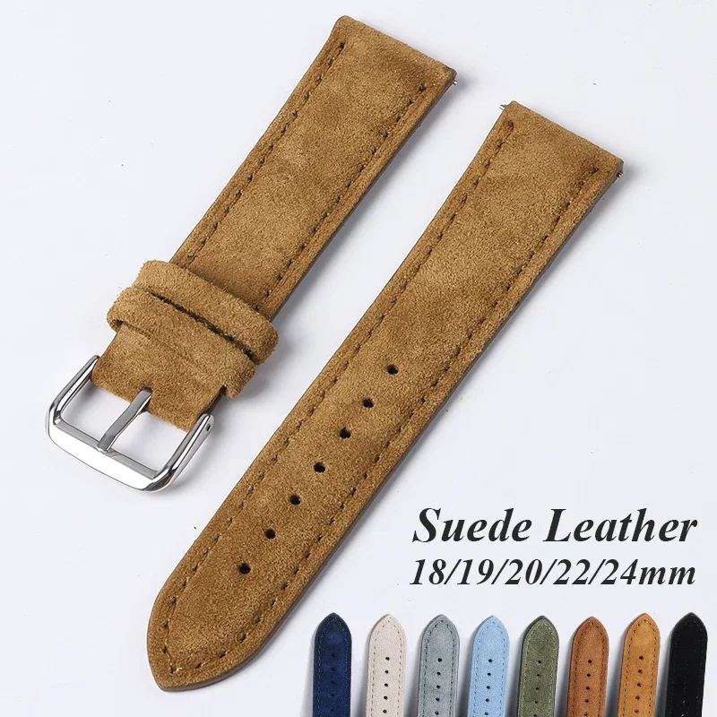 롤렉스 18mm 19mm 20mm 22mm 24mm 시 - Suede Strap Watch 리뷰 및 가격